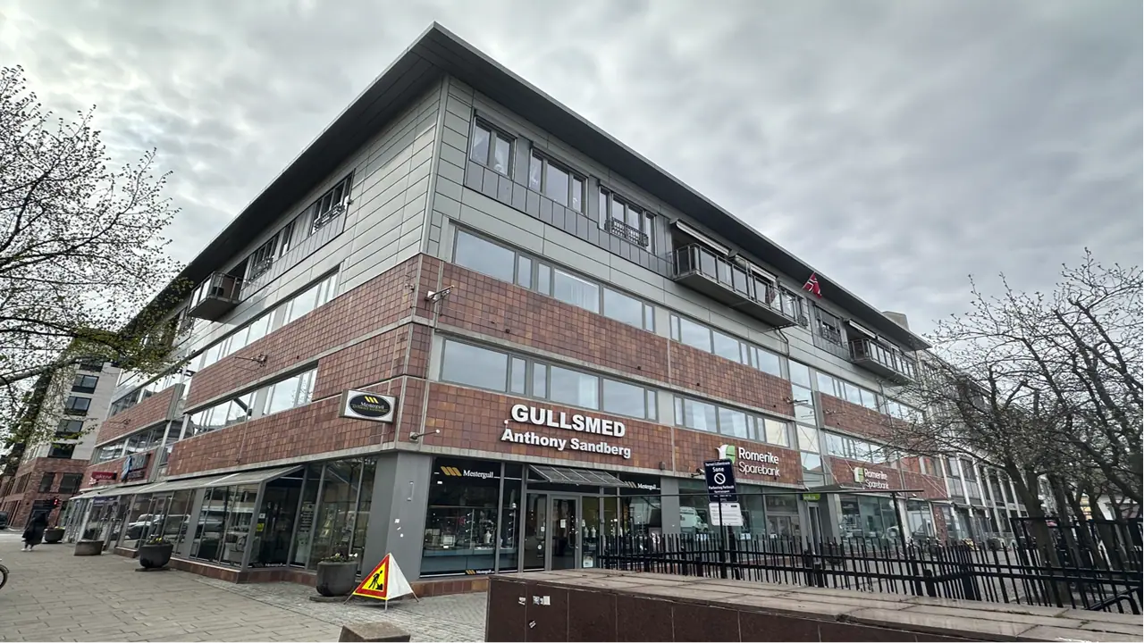Romerike Sparebank – Renegotiation: 2,150 sq m in Lillestrøm (Torvet 5)