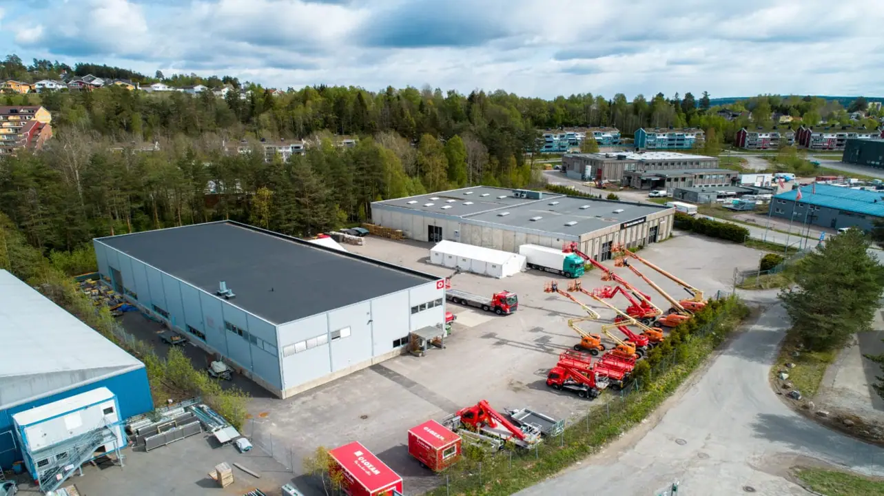 Transportutstyr AS – Lease of a single-tenant building, 2,183 sq m GFA, central Skedsmo